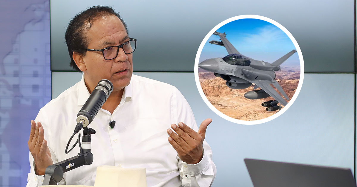 Roberto Sánchez descarta revisar compra de aviones F-16 en eventual gobierno: «Los contratos se respetan»