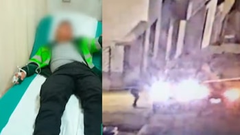 Disparan a dos policías cuando cuidaban local de votación en San Juan de Miraflores para robar camioneta