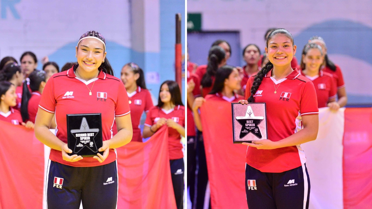 Perú celebra doble reconocimiento: voleibolistas de la ‘bicolor’ fueron premiadas tras brillar en la Copa Panamericana Sub 17
