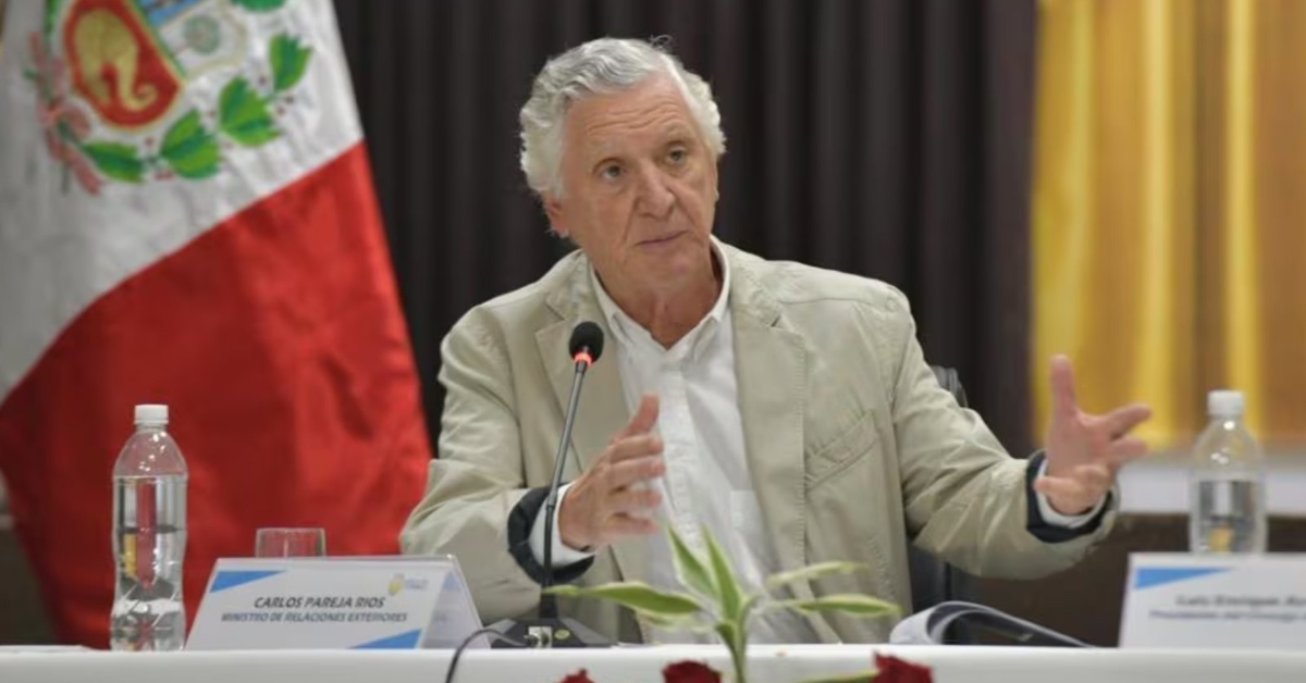 Canciller Pareja rechaza que cese de embajadores responda a motivaciones políticas: «Estaban advertidos»