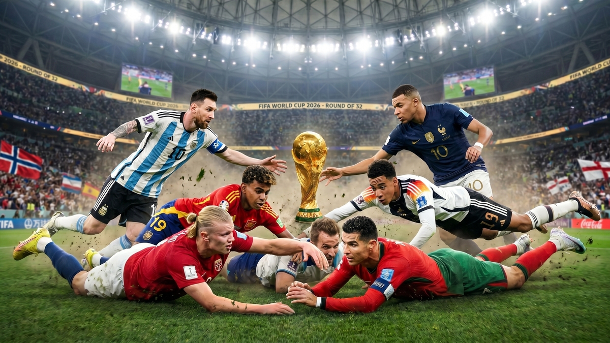 Así están los cruces de 16avos de final del Mundial: días, horarios y la agenda completa de los partidos