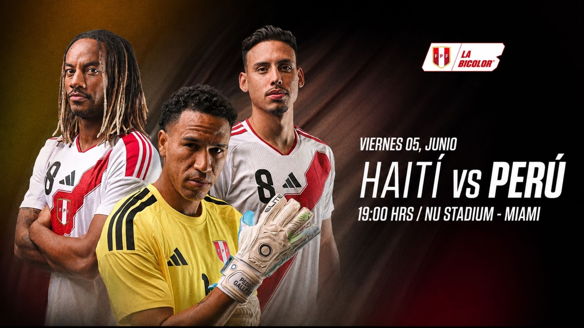 Perú 0-0 Haití EN VIVO HOY: minuto a minuto del partido amistoso en Miami por fecha FIFA 2026