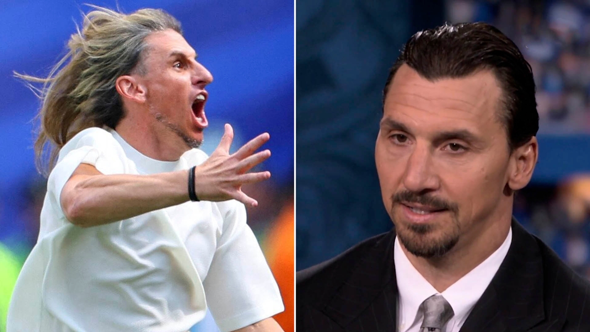 Zlatan Ibrahimovic se rindió ante el Ecuador de Beccacece: el llamativo elogio al look del entrenador