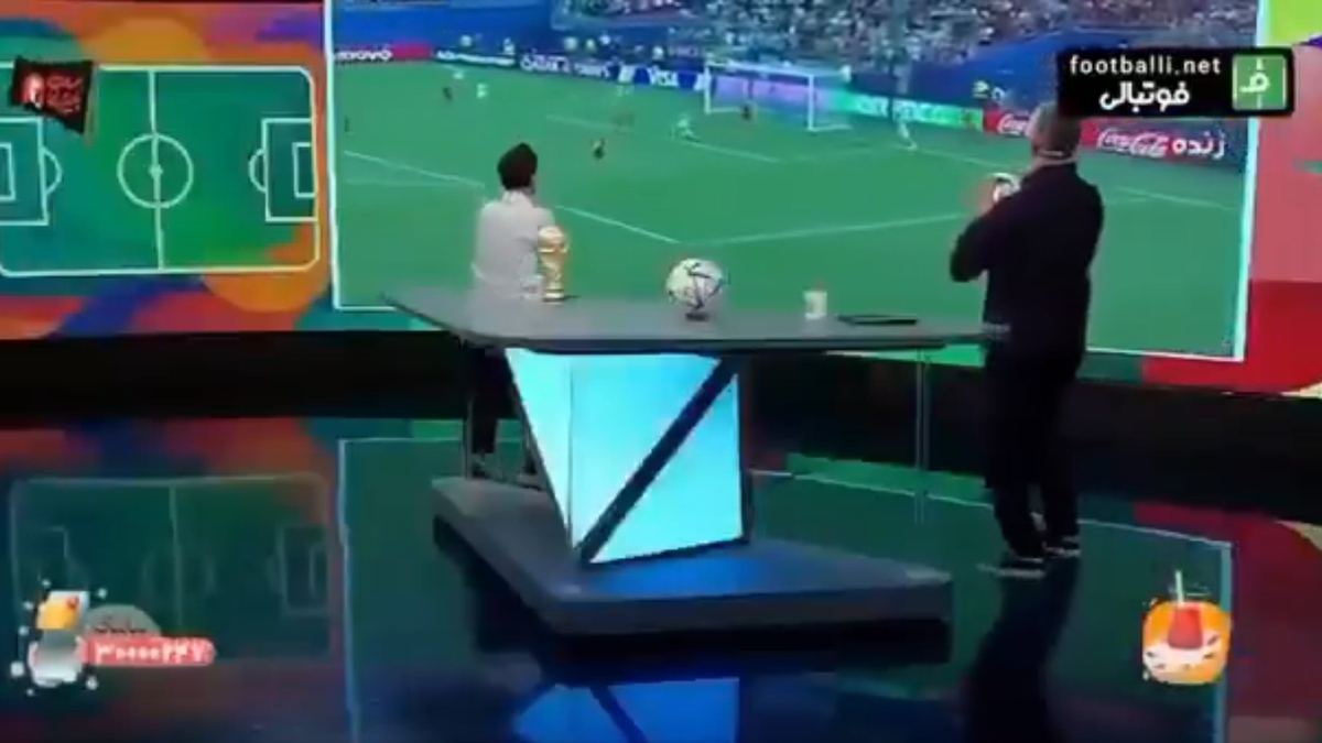 La increíble escena en la TV de Irán durante el vibrante final de Austria-Argelia: “¿Por qué juegan con nuestros sentimientos”