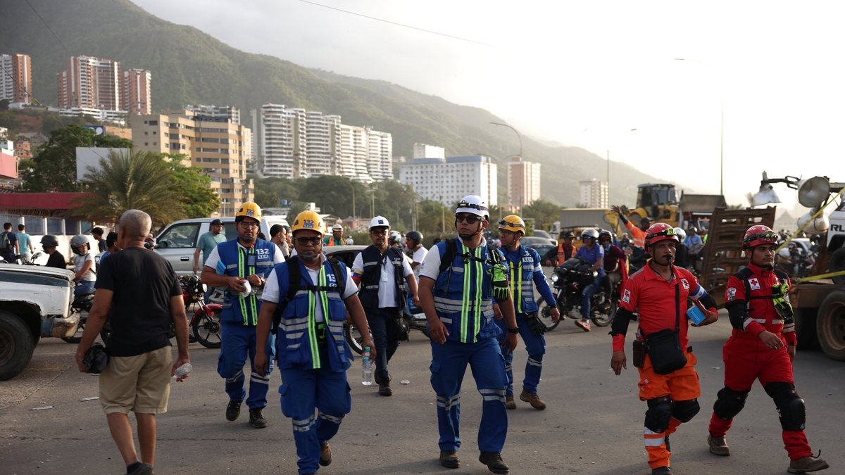 Más de 1.600 rescatistas de 12 países ya trabajan en Venezuela y se espera la llegada de equipos de otras naciones