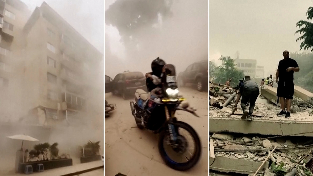 «Salí a comprar helado»: el impactante video que muestra los primeros momentos después del terremoto en Venezuela