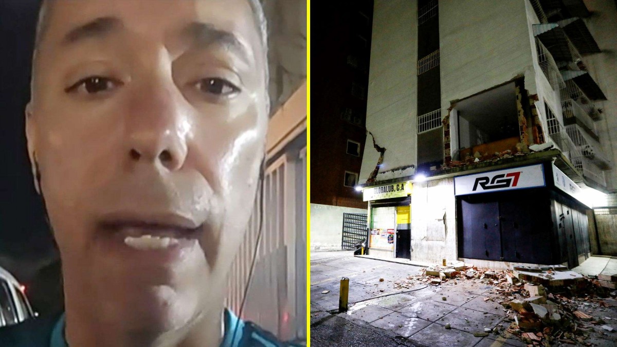 «Hay sitios que están a oscuras»: Corresponsal de Meganoticias revela los momentos posteriores al terremoto en Venezuela