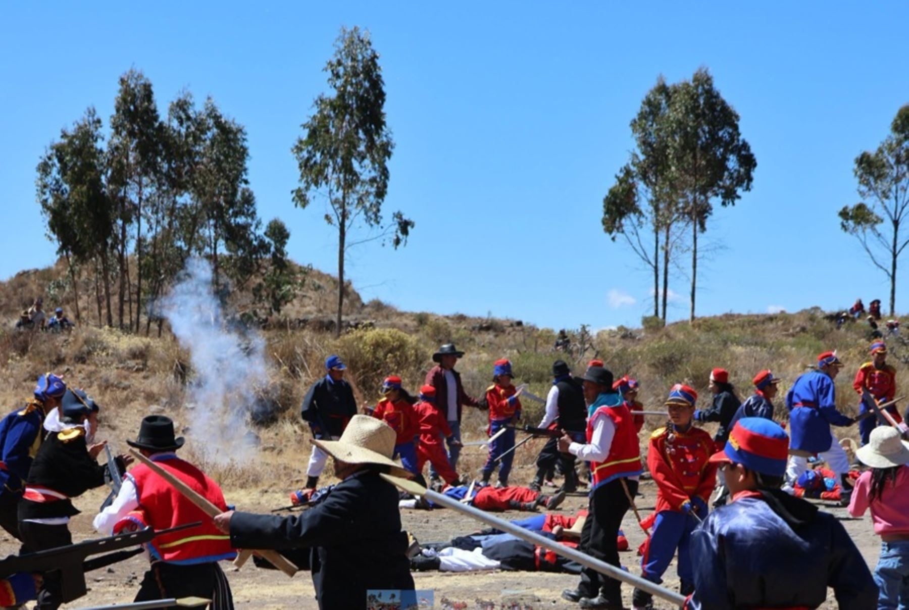 La Libertad: escolares de la provincia de Otuzco escenificaron gloriosa batalla de Urmo