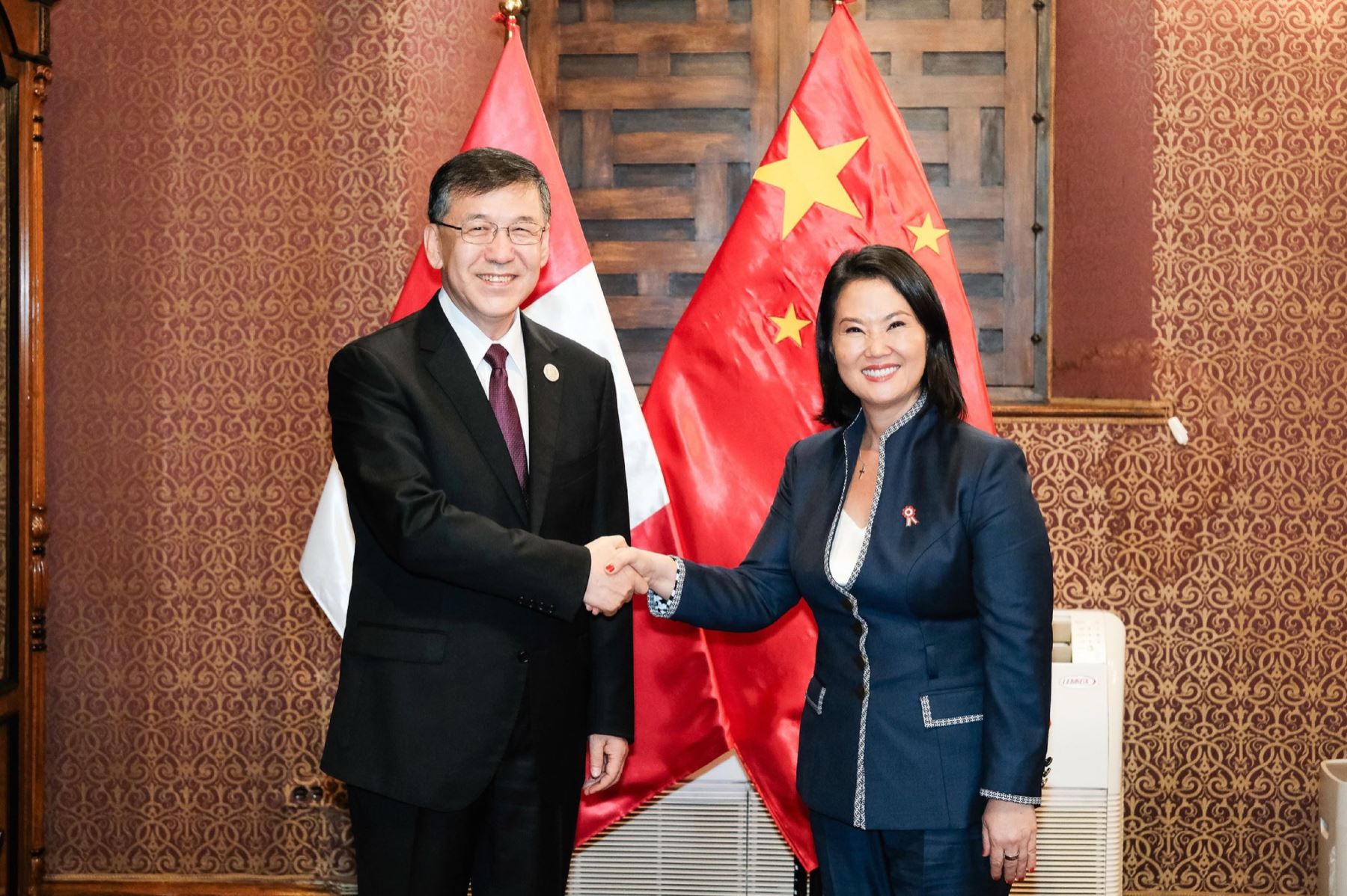 Keiko Fujimori sostuvo encuentros con delegaciones de China, Japón y Corea