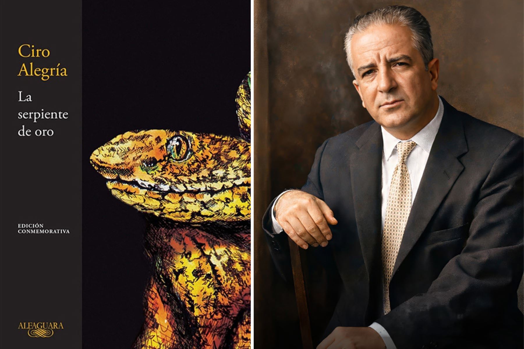 Edición conmemorativa por los 90 años de “La serpiente de oro”, la novela de Ciro Alegría