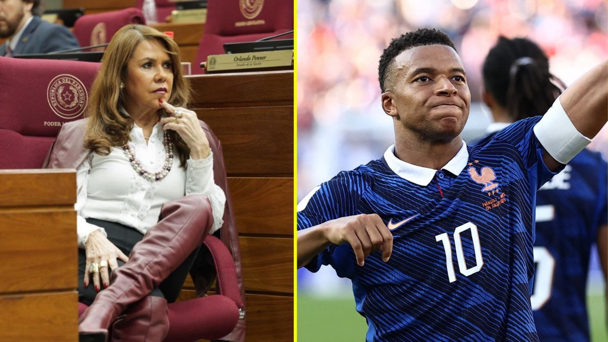 «Podré iniciar acciones legales»: Senadora paraguaya responde duramente a Mbappé