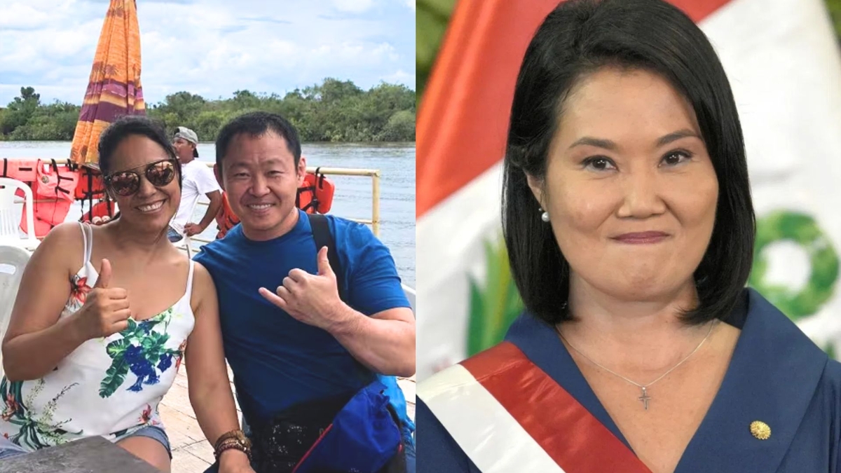 Esposa de Kenji Fujimori revela el motivo de su ausencia en la toma de mando de su hermana Keiko Fujimori