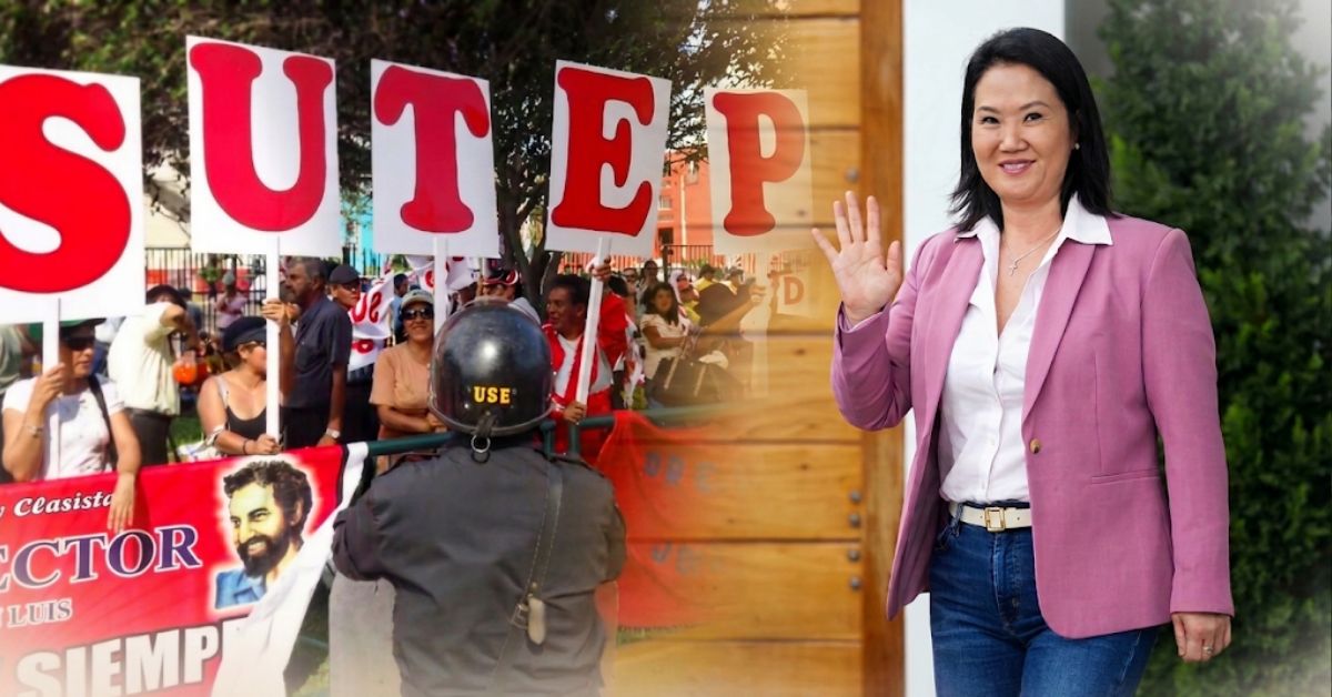Secretario del Sutep se reunió con Keiko Fujimori: «Ella ha sostenido que la prioridad va a ser educación»