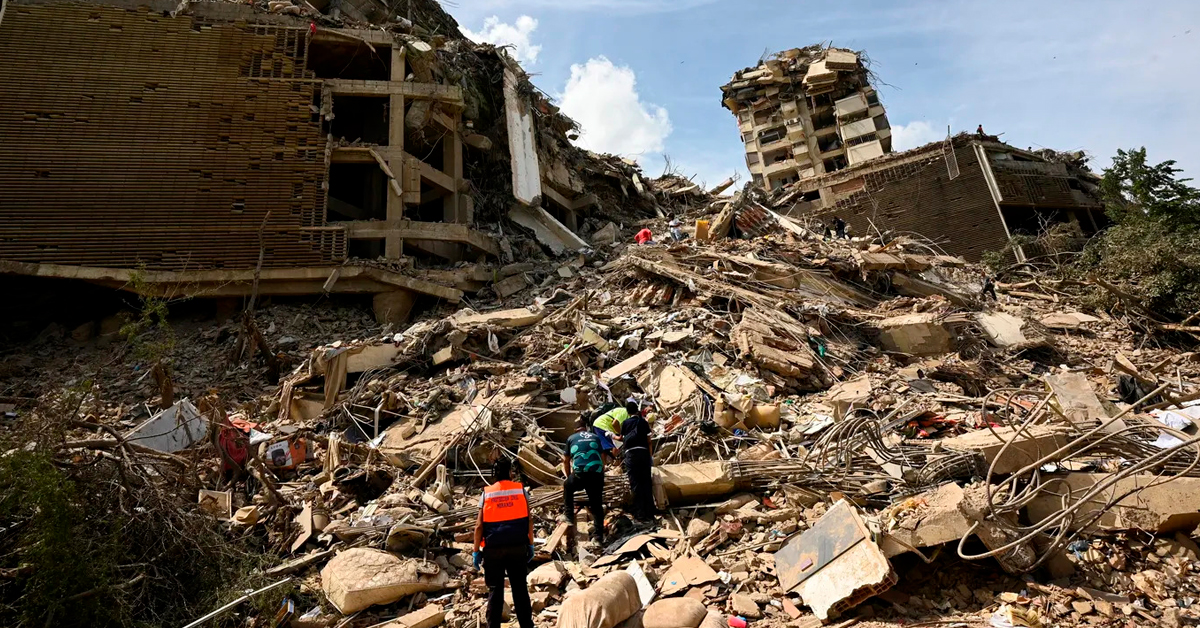 Terremotos en Venezuela: Aumenta la cifra de fallecidos a 2,954 mientras continúan las labores de rescate
