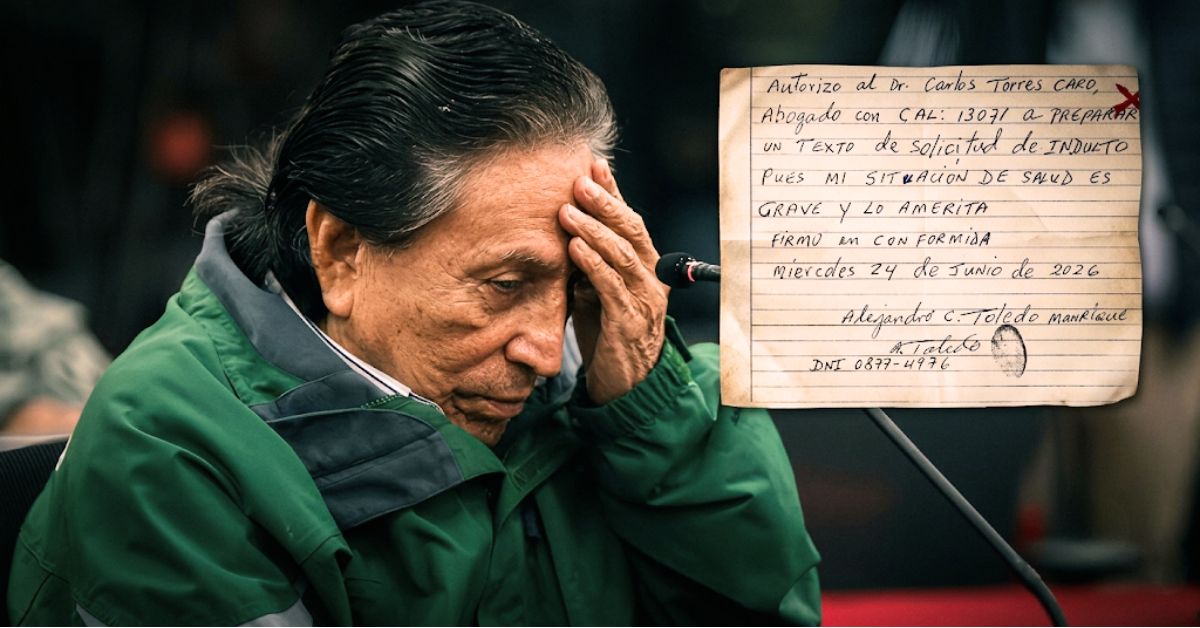 Alejandro Toledo autorizó a su abogado pedir su indulto humanitario: presentarían solicitud a Keiko Fujimori