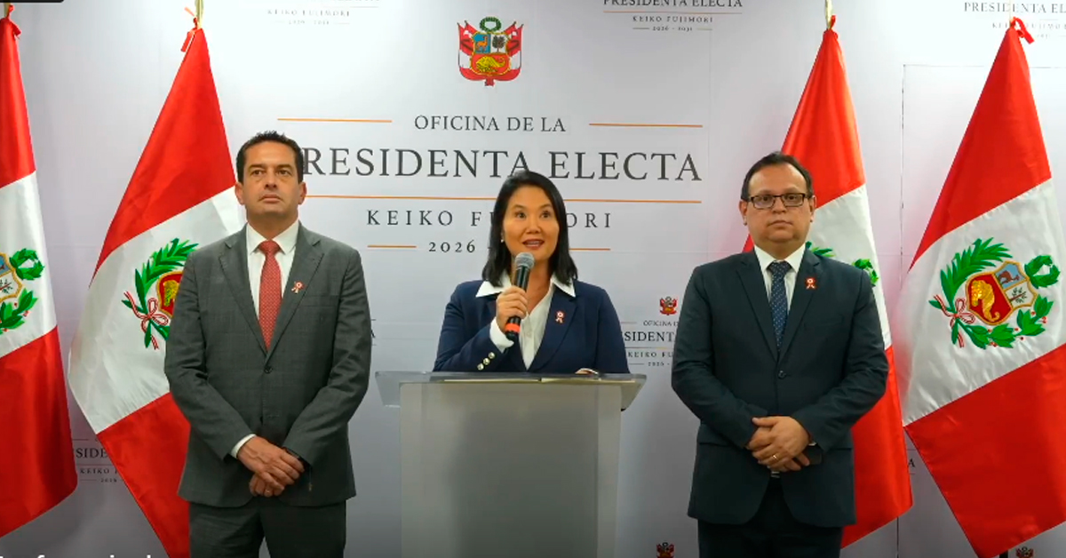 Keiko Fujimori sobre demanda de Midagri a Marco Vinelli: «Él ya ha aclarado estos procesos, yo le ratifico mi confianza»