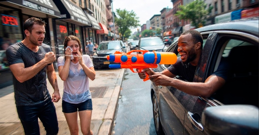 Detienen a sujeto acusado de atacar a personas vulnerables con potente pistola de agua