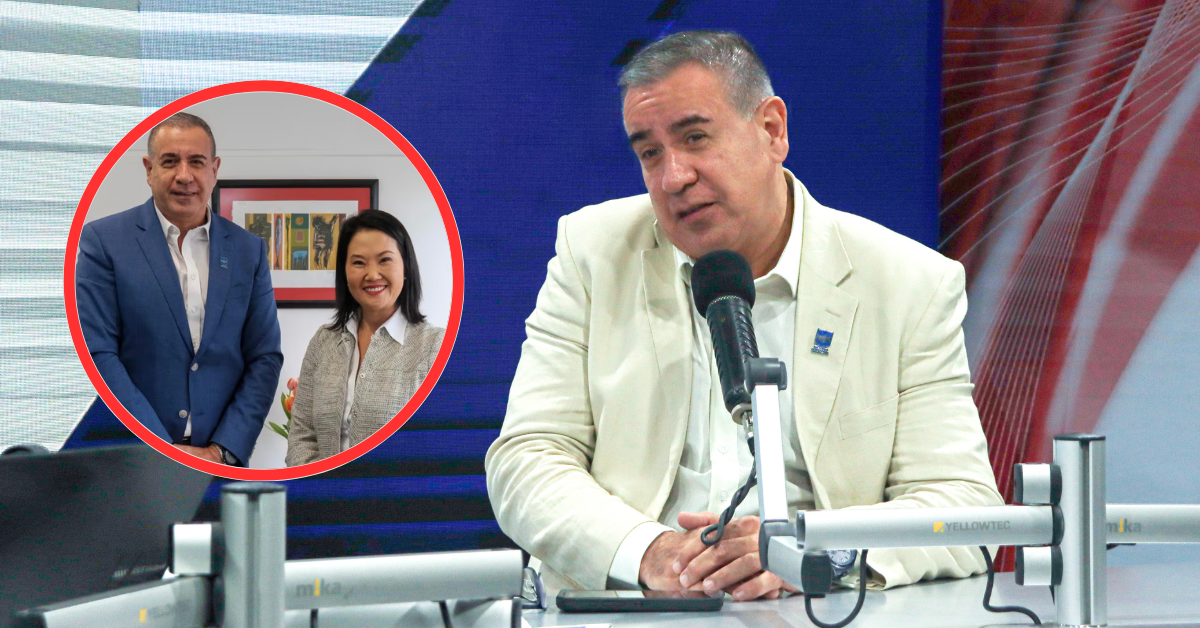 Wolfgang Grozo asegura que no pidió nada a Keiko Fujimori durante su reunión: «No quiero acomodarme»
