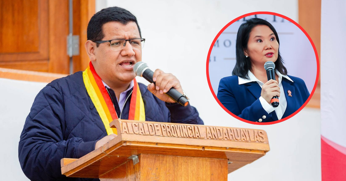 Alcalde de Andahuaylas busca reunirse con Fujimori: «Es momento de tender puentes y cerrar las heridas»