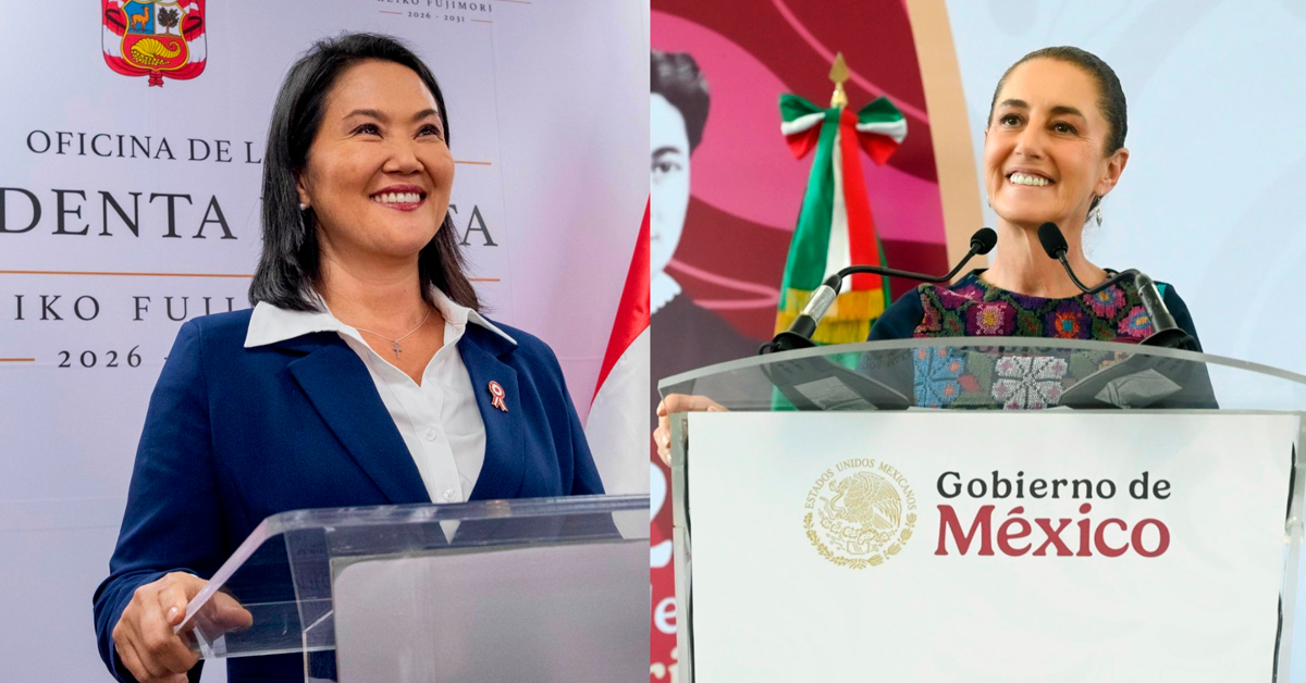 Keiko Fujimori responde a Claudia Sheinbaum: «De mi lado, habrá toda la intención para poder retomar las relaciones entre Perú y México»