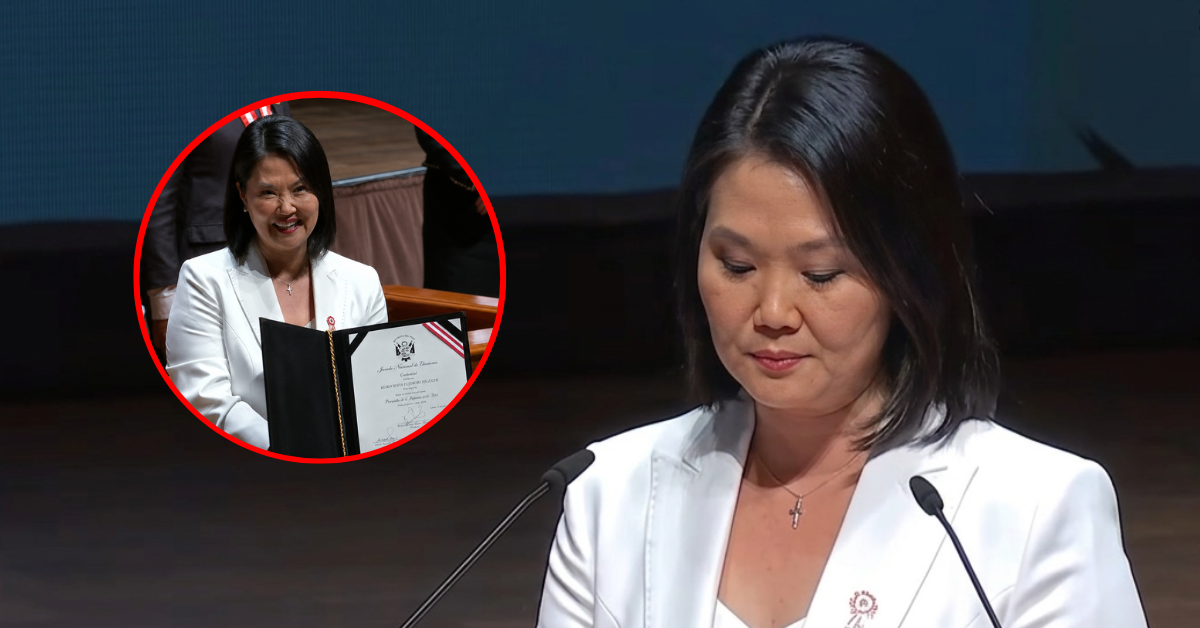 Keiko Fujimori llama a la reconciliación tras recibir credenciales: «Pensar distinto no nos hace enemigos»