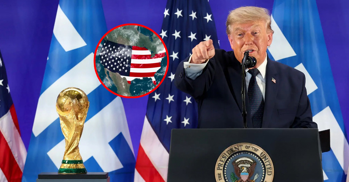 Donald Trump sugiere organizar otra Copa Mundial solo en EE.UU.: «Sin México ni Canadá»