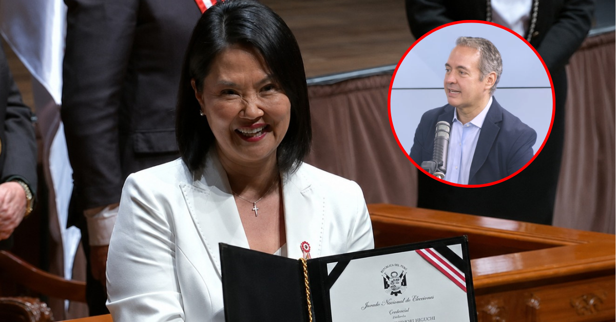 Keiko Fujimori dará mensaje a la Nación que durará menos de 1 hora, afirma Carlos Díaz-Rosillo