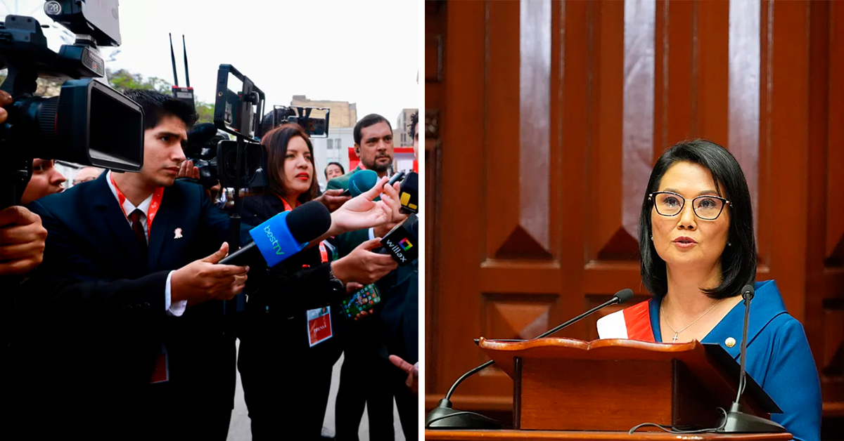 Keiko Fujimori ratifica su compromiso con la independencia de poderes, la libertad de expresión y de prensa