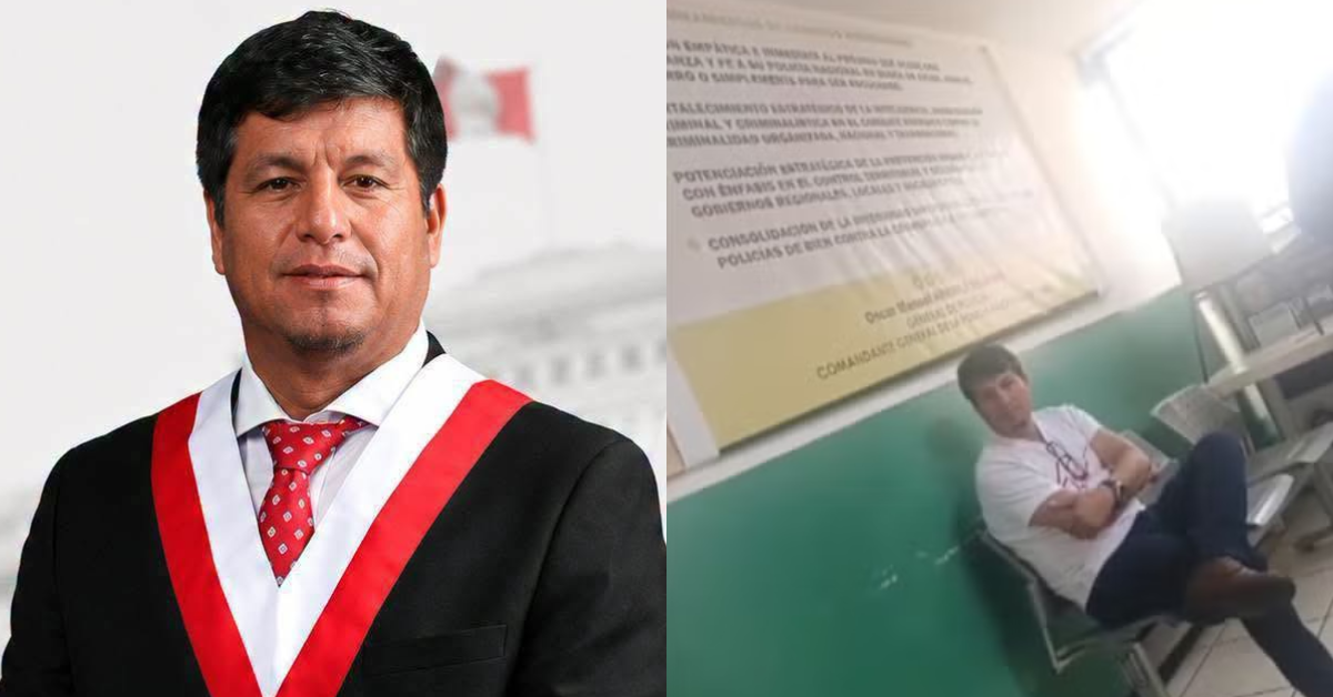Detienen a diputado de Juntos Por el Perú, Julián Pérez, por presunta agresión física contra una mujer