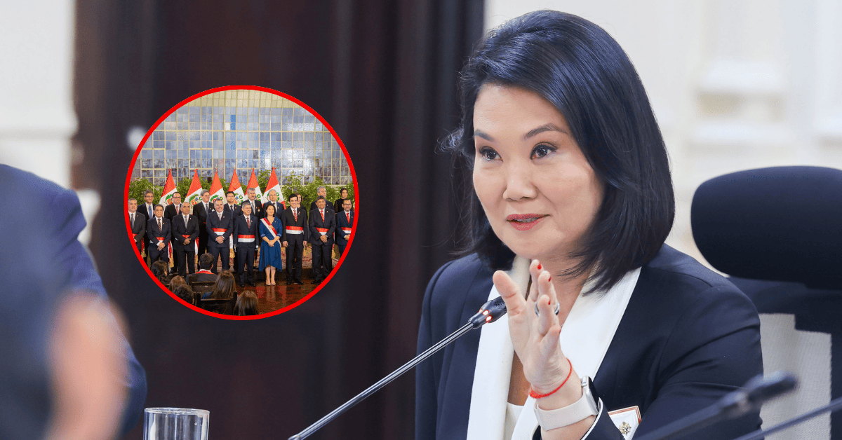 Presidenta Keiko Fujimori responde a críticas por designación de algunos ministros: «Tienen gran experiencia»