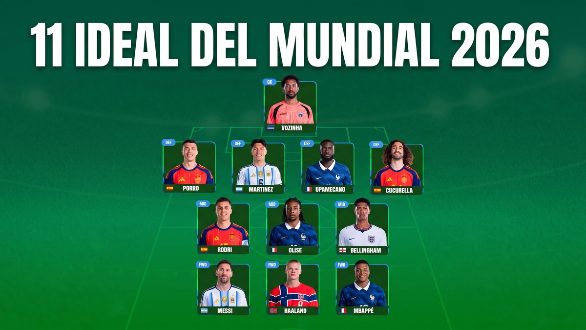 Con Messi y Lisandro Martínez, la FIFA dio a conocer el 11 ideal del Mundial 2026: las polémicas en puestos clave