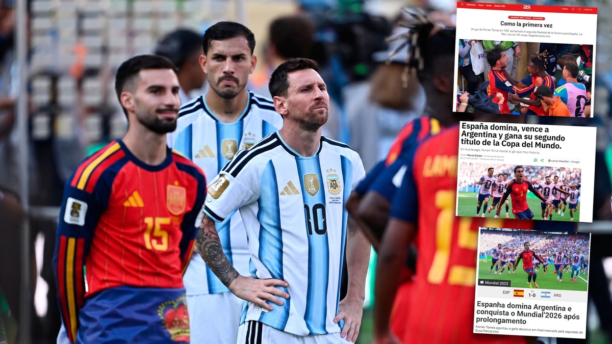 Así reflejaron los medios del mundo la derrota de Argentina en la final del Mundial contra España: “La despedida de Messi”