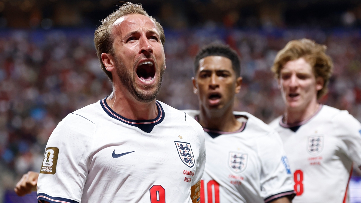 Harry Kane no falta a su cita con el gol y mete a Inglaterra en octavos del Mundial 2026 después de remontar al Congo: el resumen y los goles, en vídeo