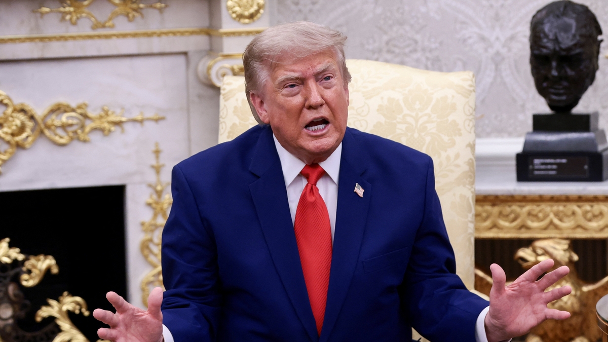 Trump dijo que “se ocupará” de los hutíes si bloquean los puertos saudíes y aseguró que la campaña en Irán no ha terminado
