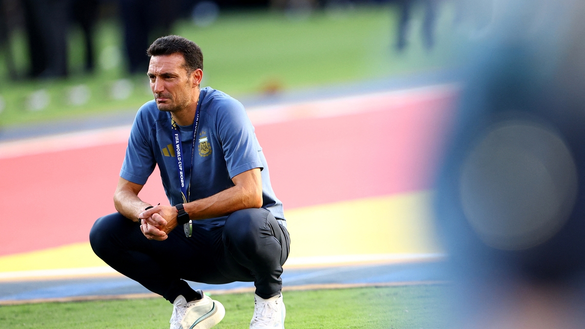 Scaloni puso en duda su continuidad en la selección argentina, rompió en llanto y no pudo terminar la conferencia de prensa