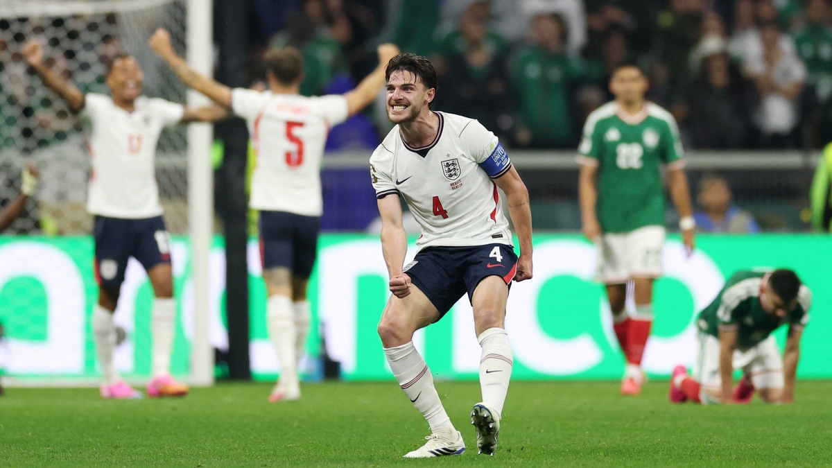 Con un polémico arbitraje, Inglaterra venció 3-2 a México y jugará frente a Noruega los cuartos de final del Mundial: todos los goles