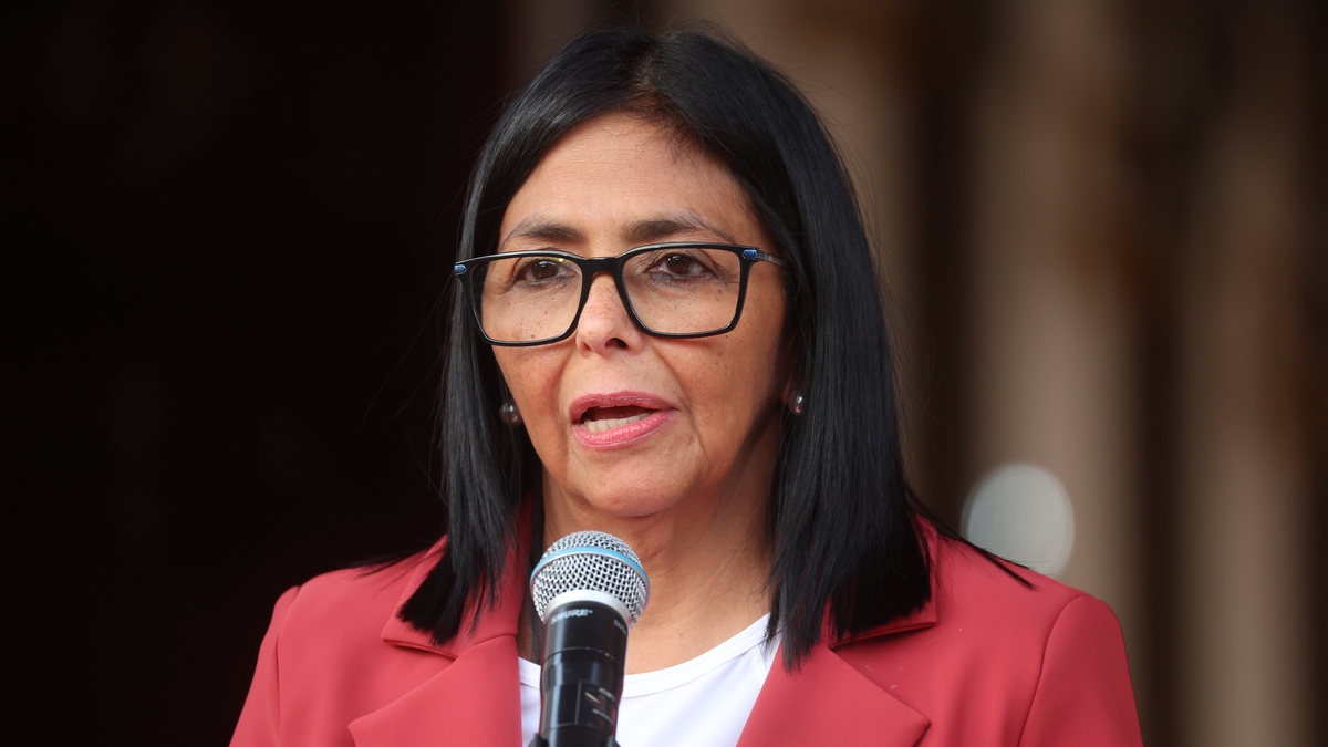 Delcy Rodríguez se reunió en Caracas con una delegación del Congreso de Estados Unidos