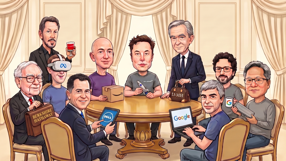 Las 10 personas más ricas del mundo en julio de 2026, según Forbes