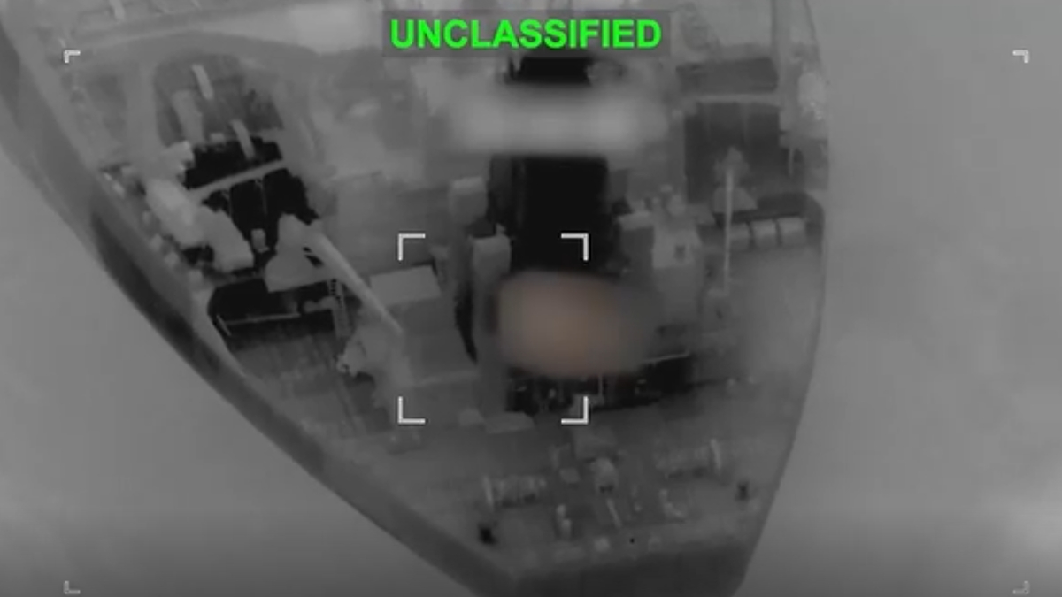 Estados Unidos interceptó un buque cisterna que se dirigía a Irán en medio del bloqueo naval