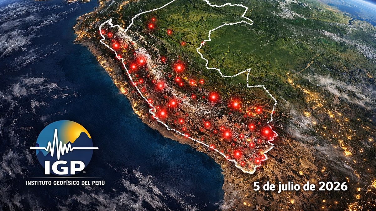 Temblor hoy en Perú EN VIVO: Últimos 6 sismos y reporte del IGP del domingo 5 de julio de 2026