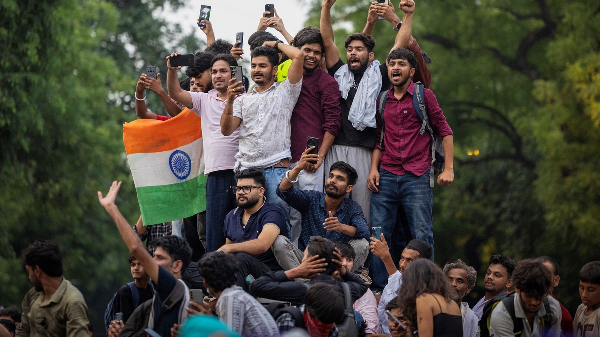 Narendra Modi cede ante la Generación Z de la India
