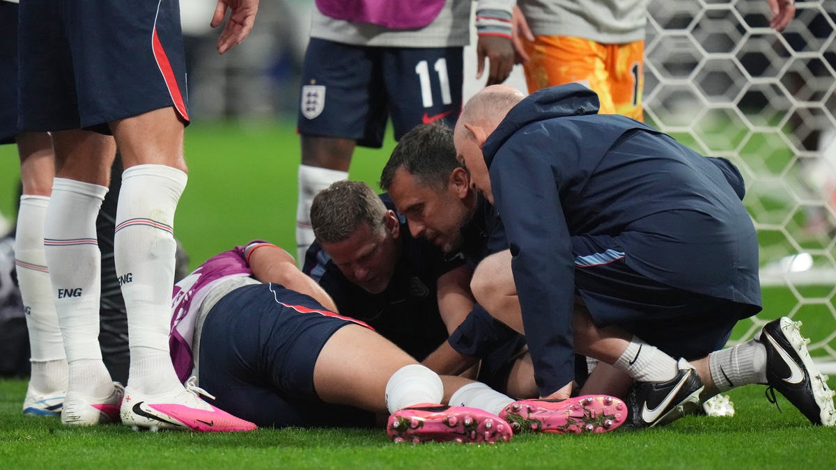 Preocupación en Inglaterra: una figura se lesionó durante los festejos y peligra su presencia en el Mundial