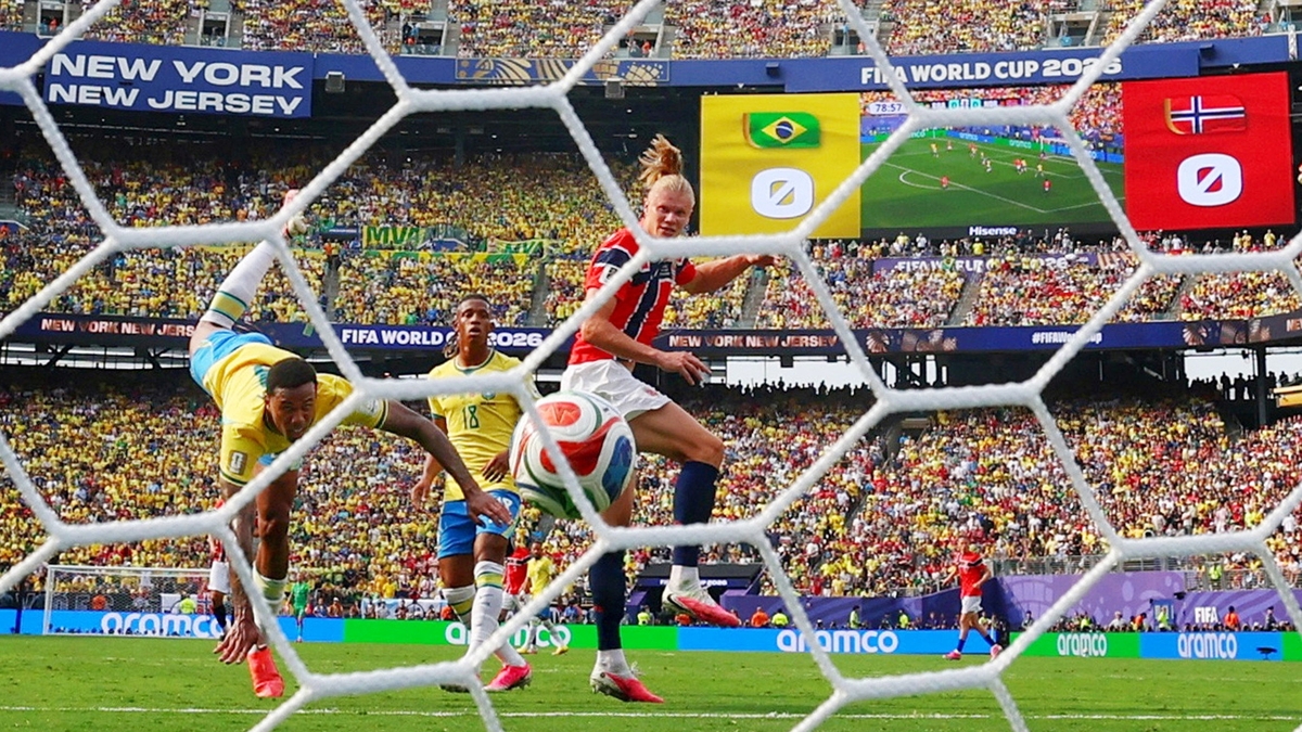 La egocéntrica frase de Haaland tras sus goles a Brasil en el Mundial y la marca histórica que logró