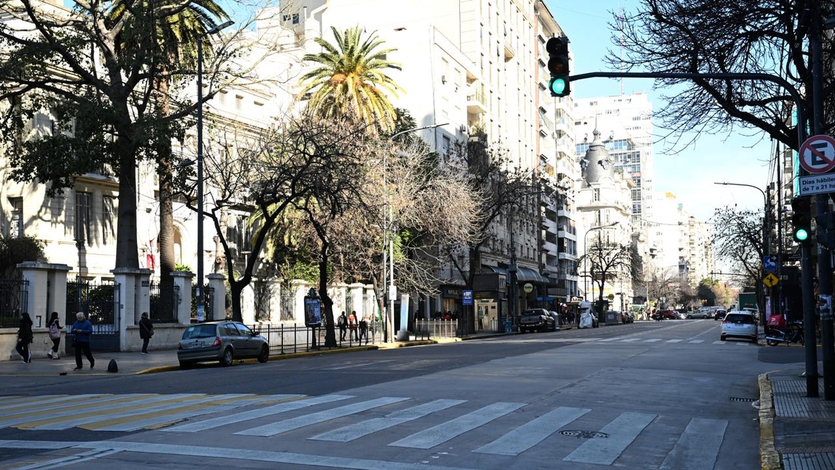 Fotos y videos: las calles de la ciudad de Buenos Aires se vaciaron durante el partido ante Egipto