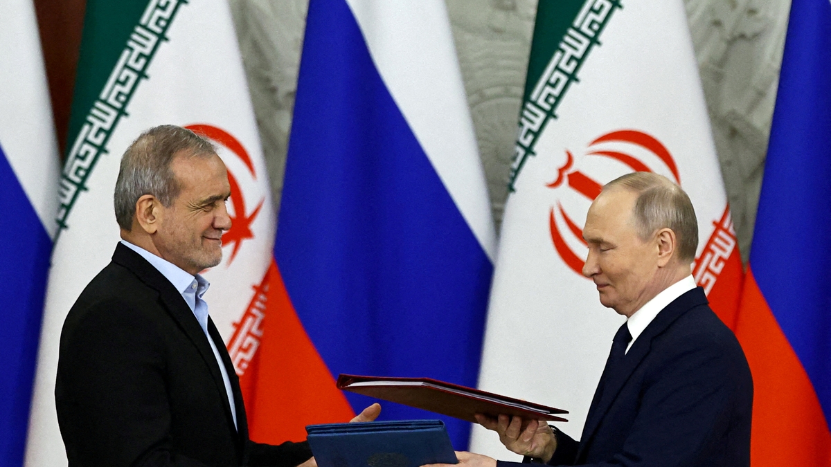 Ucrania acusó a Rusia de entregar al régimen de Irán imágenes por satélite para facilitar sus ataques a EEUU en el golfo