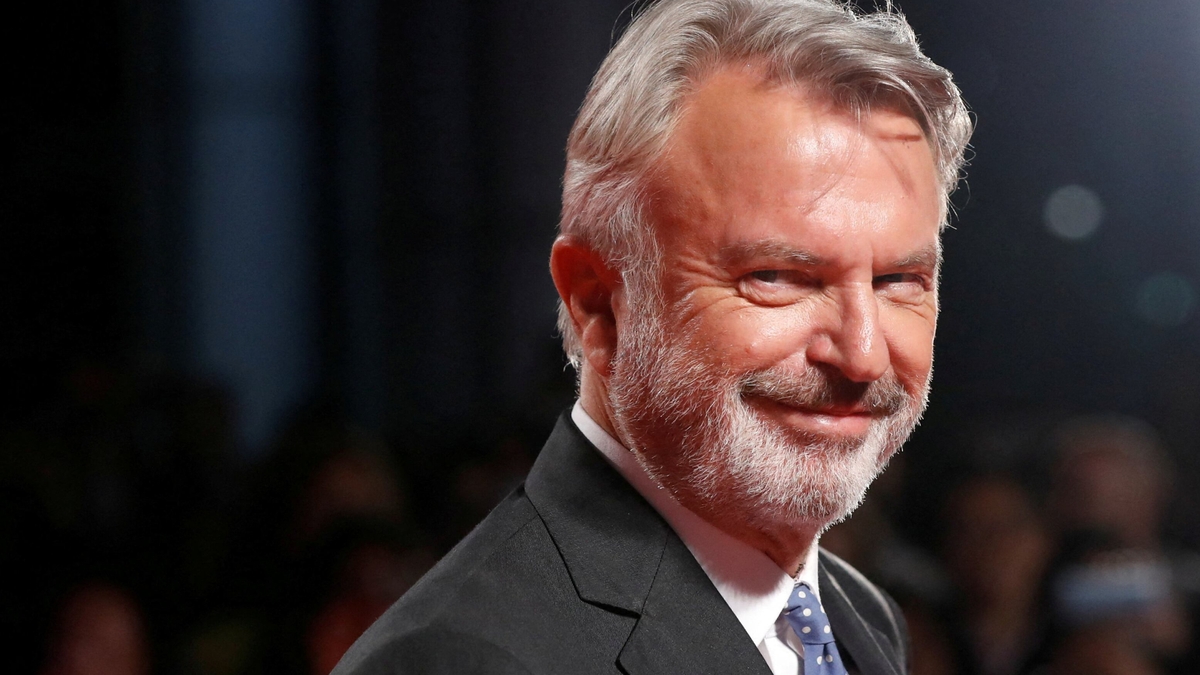 La última selfie de Sam Neill antes de su muerte