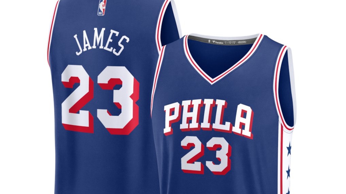 La llegada de LeBron James a los 76ers rompe el récord mundial de ventas: su camiseta superó en 48 horas cualquier debut en la historia del deporte