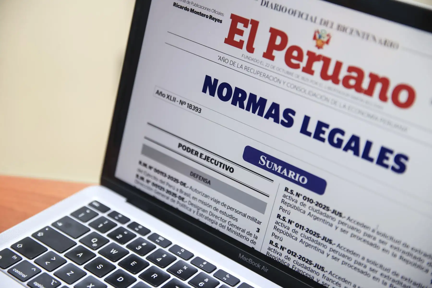 Estas son las normas legales más importantes del domingo 23 de agosto de 2026