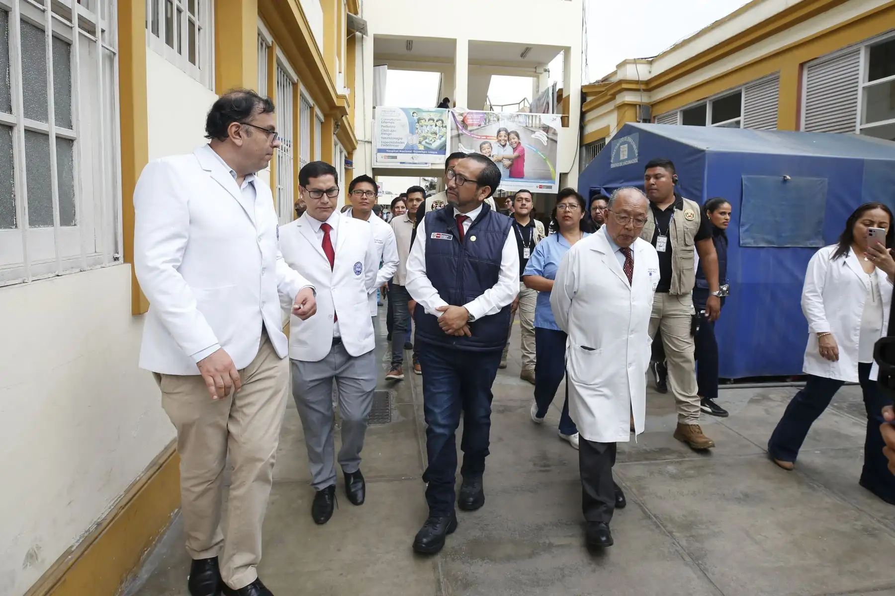 Minsa intensifica acciones para favorecer salud de los pacientes del INSN de Breña