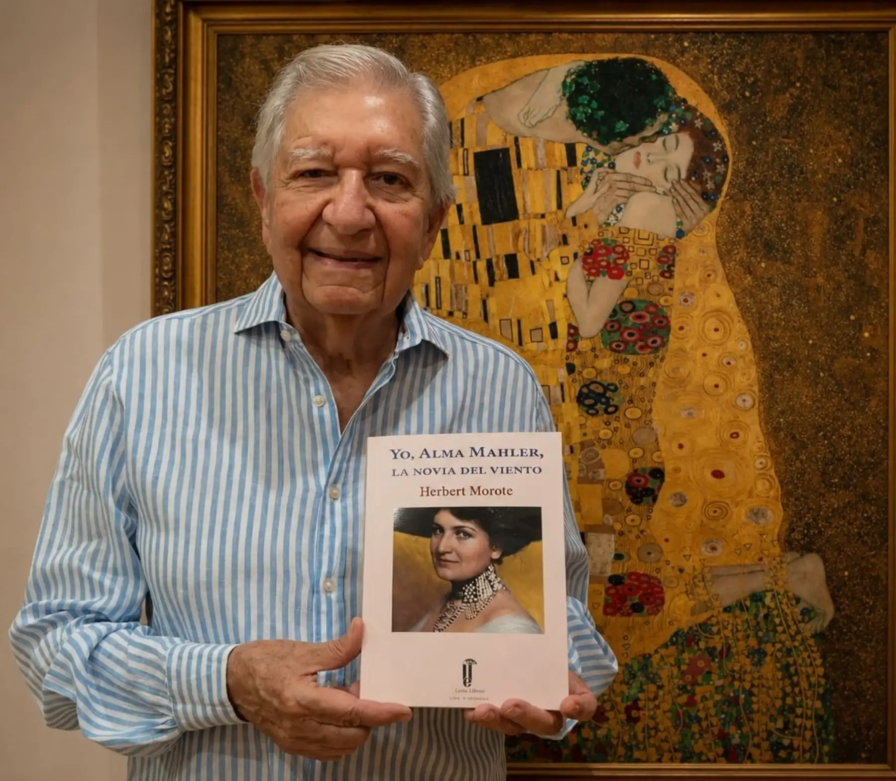 Herbert Morote publica su novela «Yo, Alma Mahler, la novia del viento»